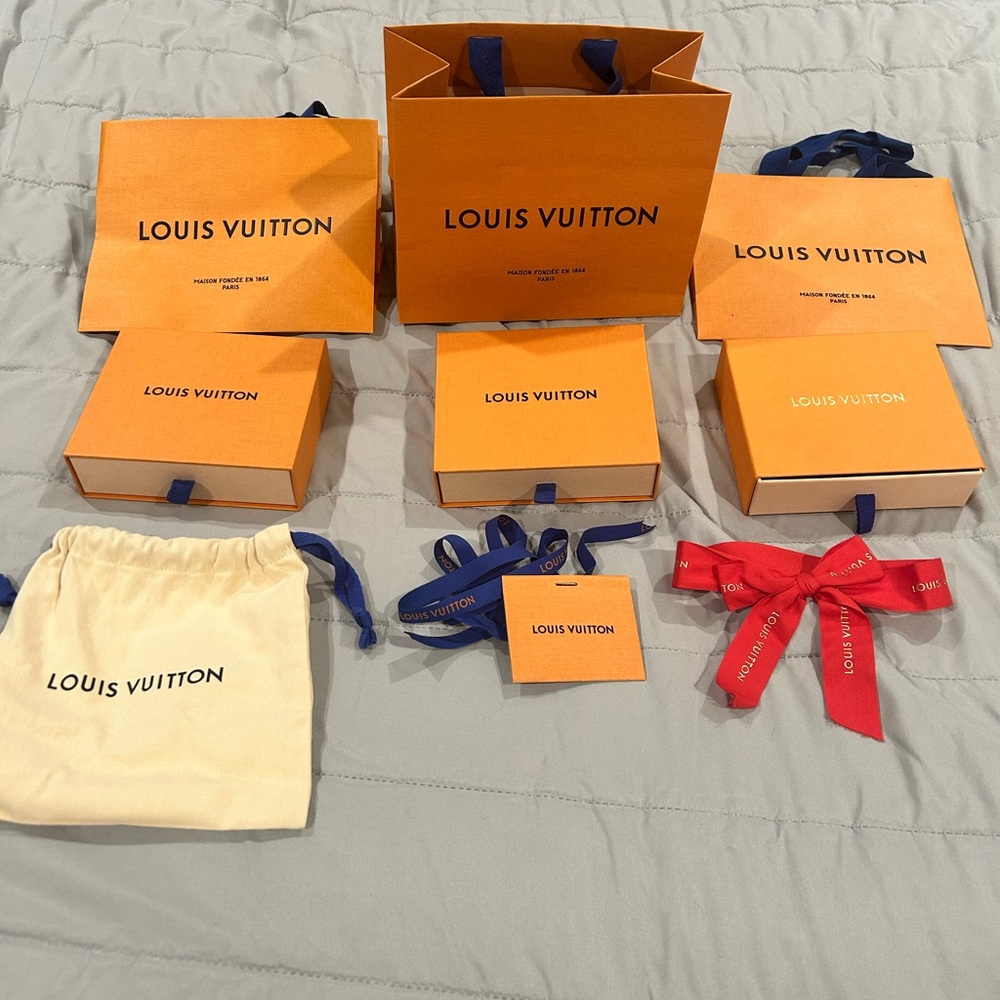 LV Wallet box and Bag Bundle